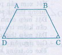 Định nghĩa, dấu hiệu nhận biết hình thang cân-1