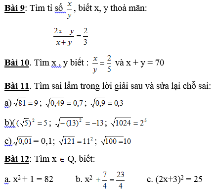 Ôn lại Toán 7 qua các bài tập-3