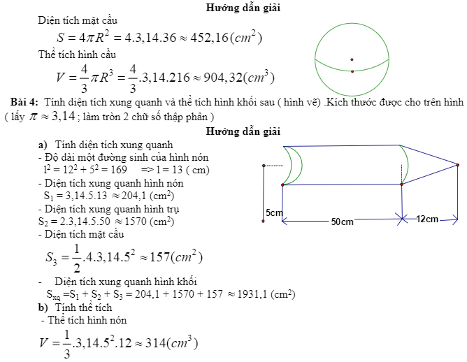 Ôn tập: Diện tích các hình trong không gian-6
