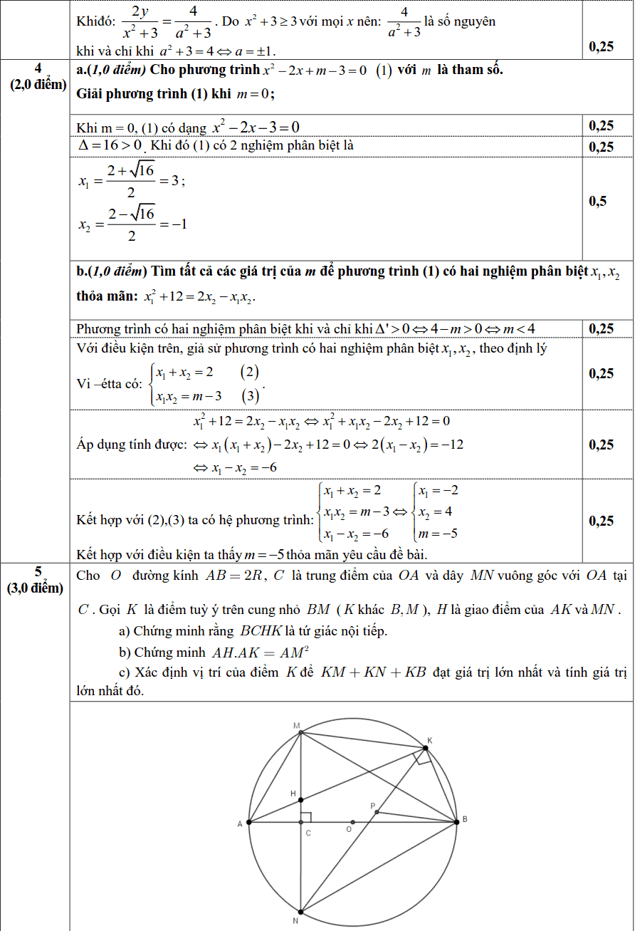 Đề thi vào 10 môn Toán tỉnh Lào Cai 2018-2019 có đáp án-3