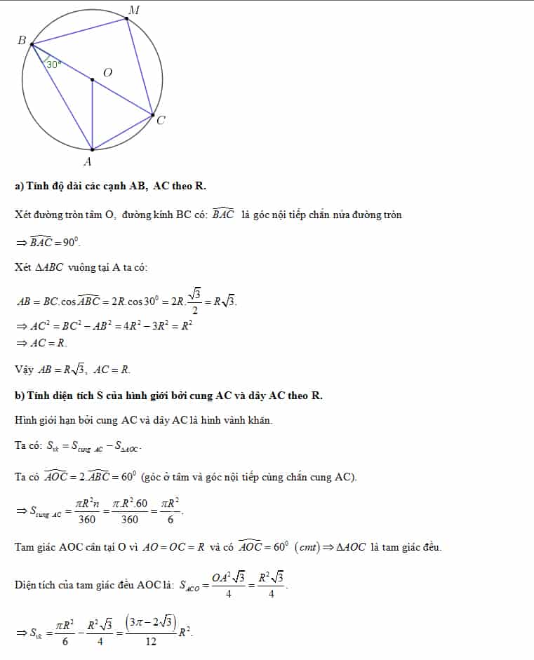 Đề thi vào 10 môn Toán tỉnh Ninh Thuận 2018