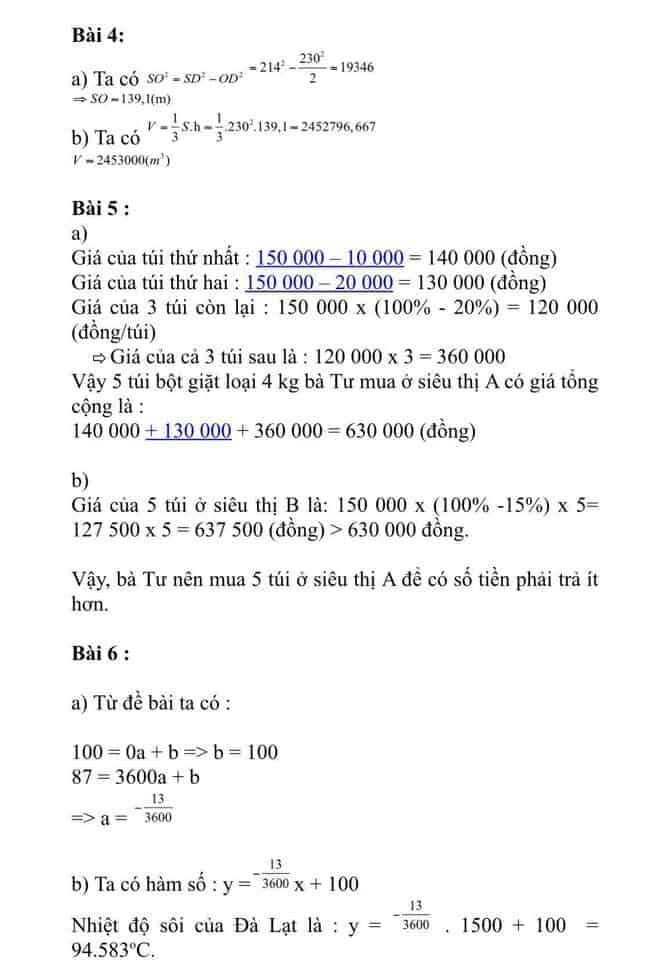 Đề thi vào 10 môn Toán TP Hồ Chí Minh 2018 có đáp án