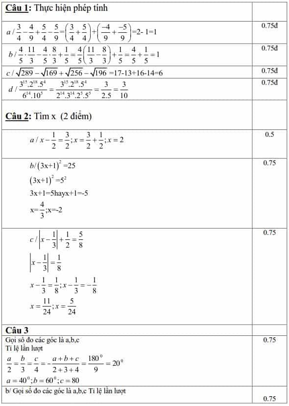 Đề kiểm tra HK1 môn Toán 7 Quận 2 năm 2016-2017 có đáp án-1