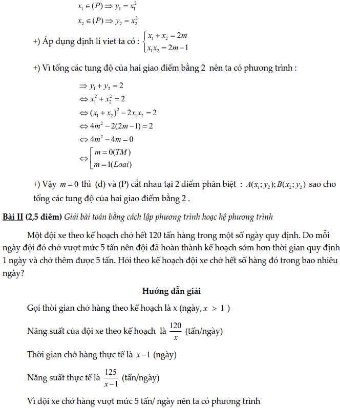 Đề kiểm tra học kì 2 môn Toán 9 quận Hoàng Mai 2017-2018 có đáp án-5