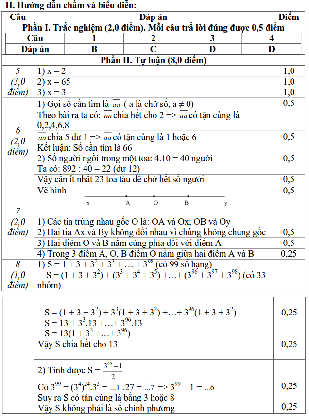 Đề kiểm tra giữa HK1 môn Toán 6 TP Ninh Bình 2018-2019 có đáp án-1