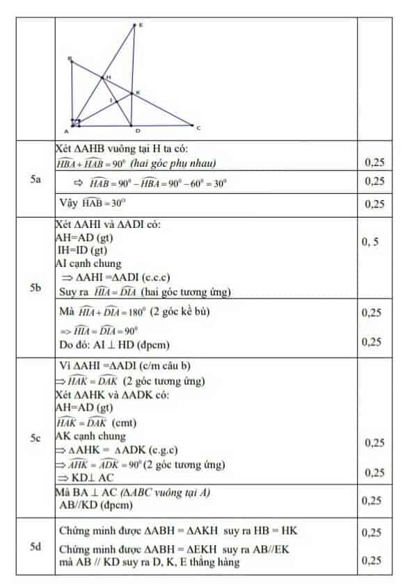 Đề kiểm tra học kì 1 môn Toán 7 huyện Thái Thụy 2018-2019 có đáp án-4