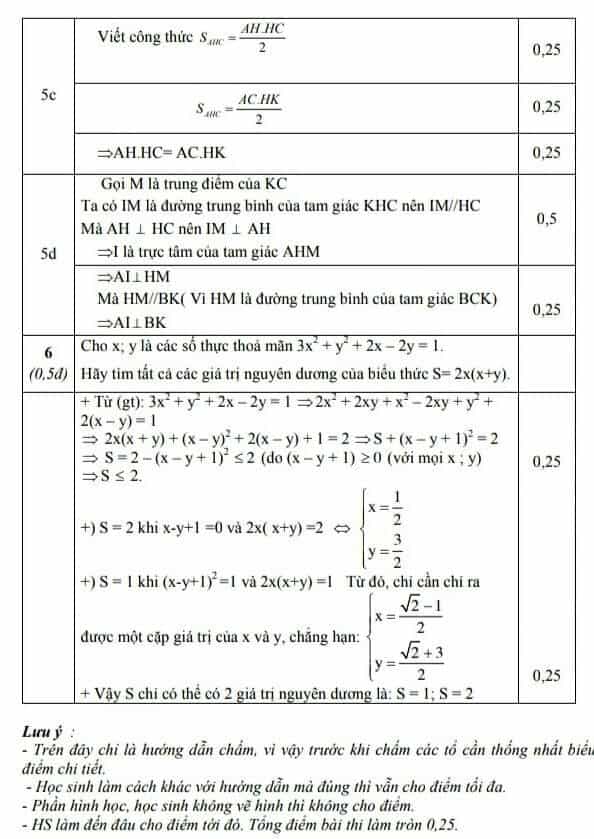 Đề kiểm tra học kì 1 môn Toán 8 huyện Thái Thụy 2018-2019 có đáp án-4