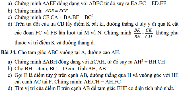 Đề cương ôn tập HK2 môn Toán 8 THCS Nghĩa Tân 2018-2019-6