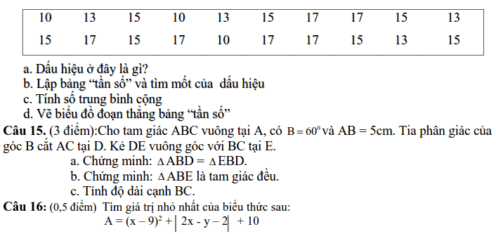 Đề kiểm tra giữa HK2 môn Toán 7 THCS Tiên Hiệp 2018-2019 có đáp án-1