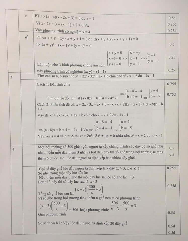 Đề thi HSG môn Toán 8 huyện Quốc Oai năm 2016-2017 có đáp án-2