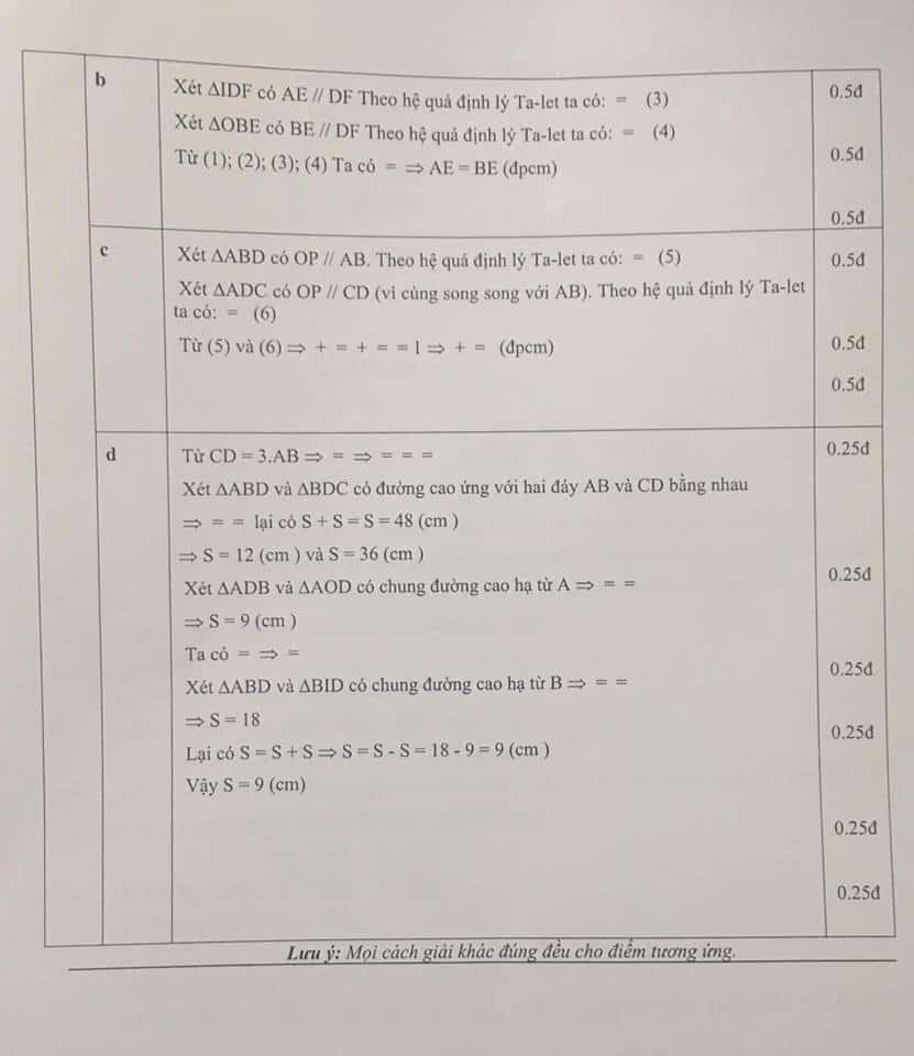 Đề thi HSG môn Toán 8 huyện Quốc Oai năm 2016-2017 có đáp án-4