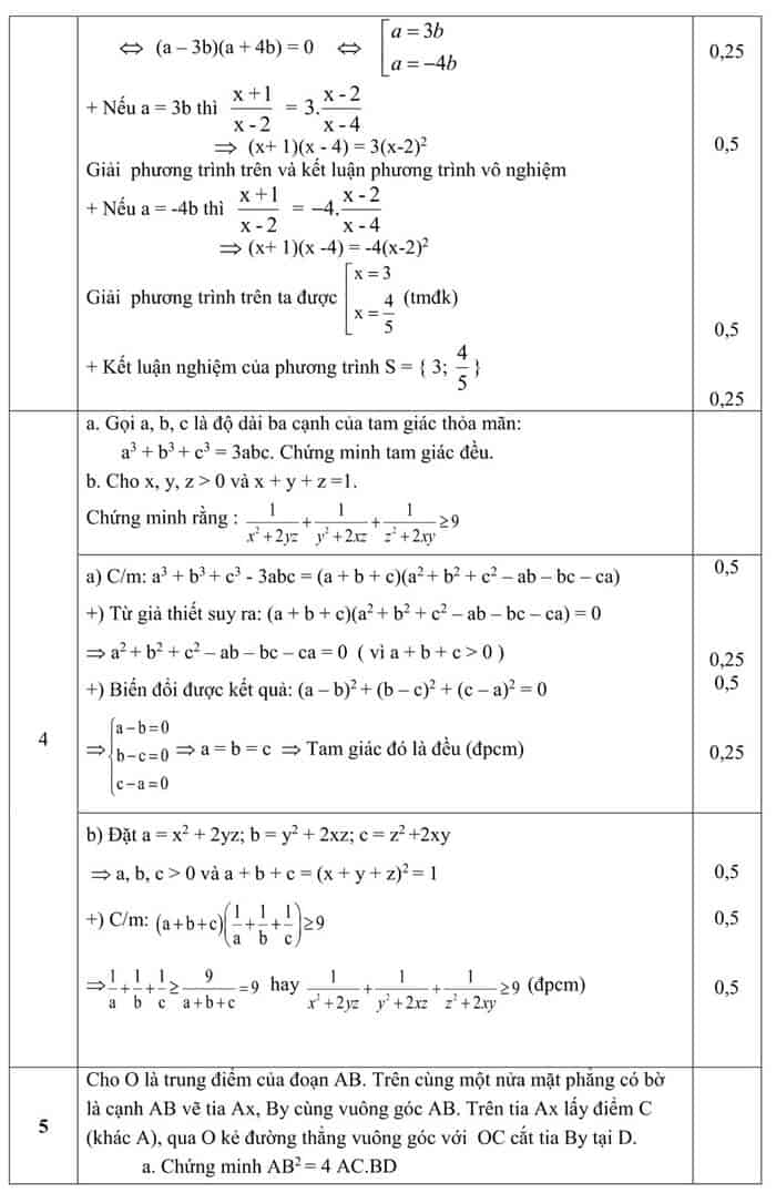 Đề thi HSG môn Toán 8 huyện Thái Thụy 2015-2016 có đáp án-3