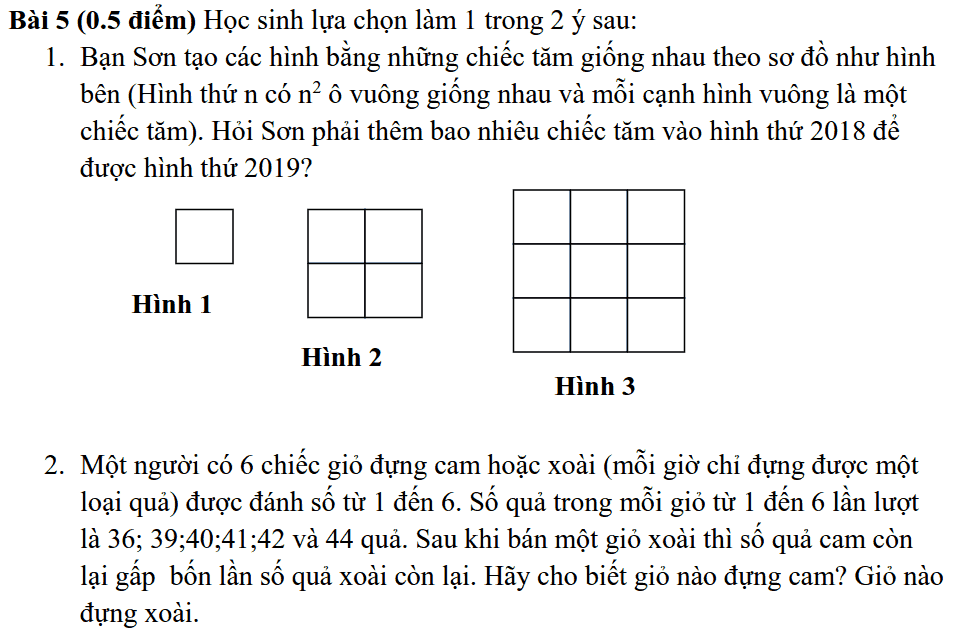 Đề thi HK2 môn Toán 6 THCS Nguyễn Tất Thành 2018-2019-1