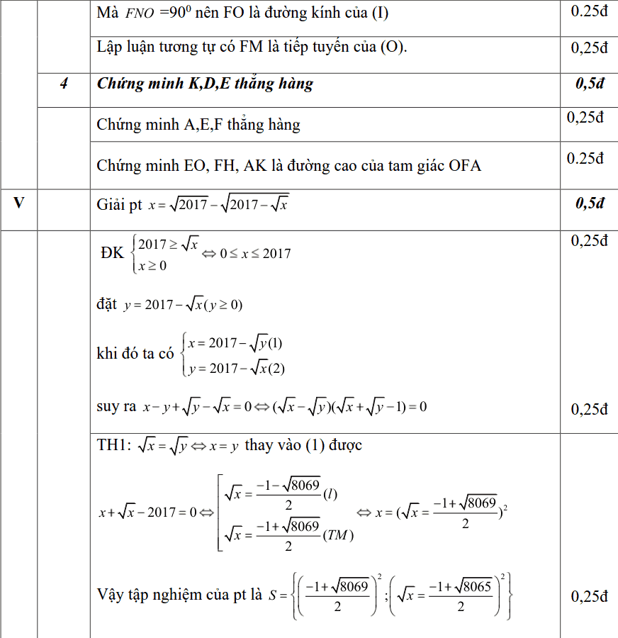 Đề thi HK2 môn Toán 9 quận Thanh Xuân năm 2018-2019 có lời giải-4