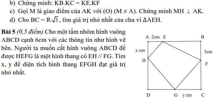 Đề thi thử vào 10 môn Toán huyện Quốc Oai 2019-2020 có đáp án-1