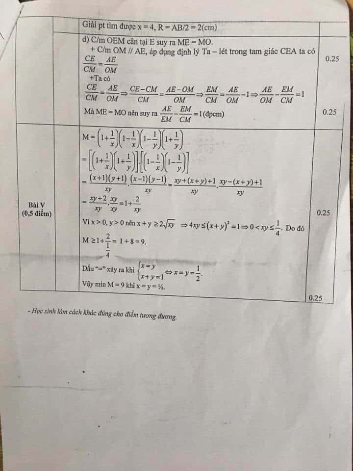 Đề thi thử vào 10 môn Toán huyện Thanh Oai 2017-2018 có đáp án-3