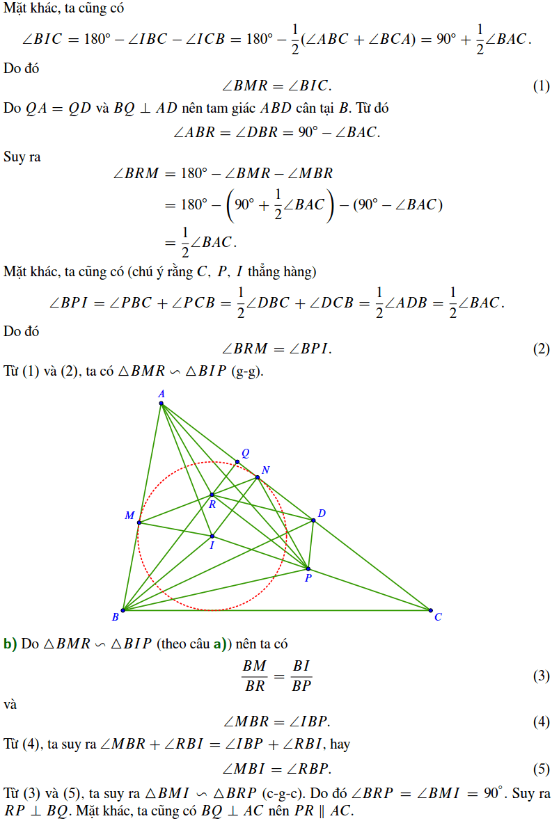 Đề thi học sinh giỏi Toán 9 TP Hà Nội 2020 có lời giải-5