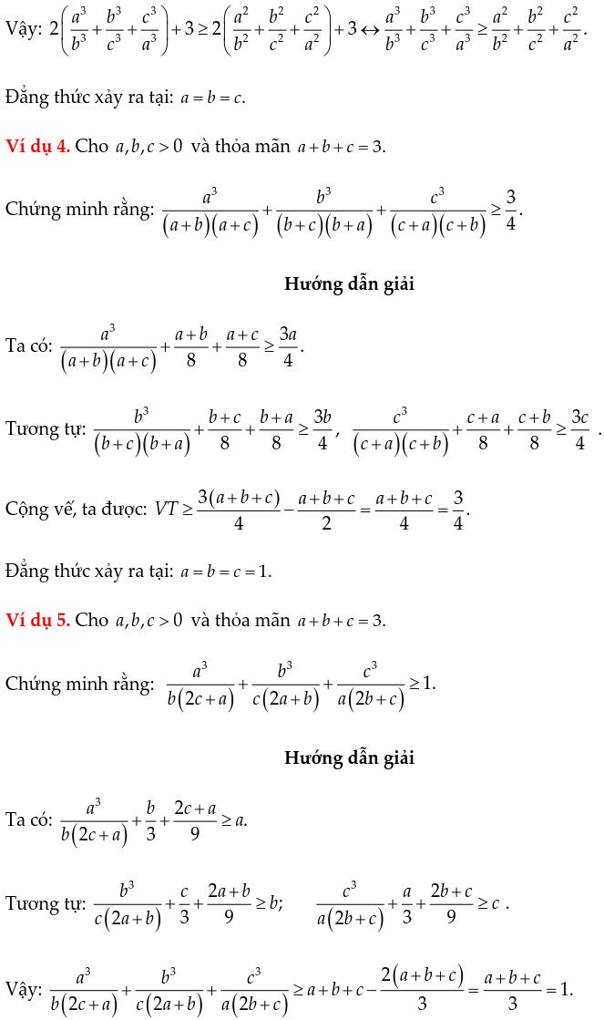 Một số ví dụ chứng minh BĐT bằng phương pháp ghép cặp-1