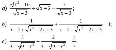 Phương tình quy về phương trình bậc hai – Bồi dưỡng Đại số 9