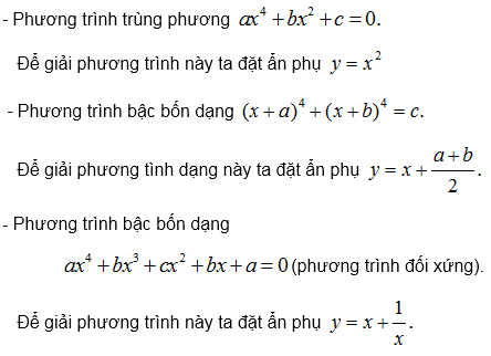 Phương tình quy về phương trình bậc hai – Bồi dưỡng Đại số 9